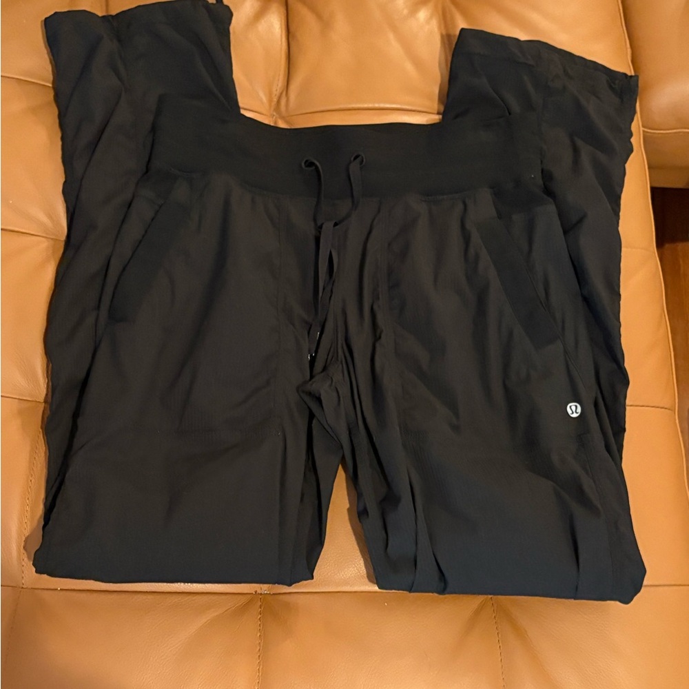 Lululemon Black Dance Studio Mid-Rise pants, size 6